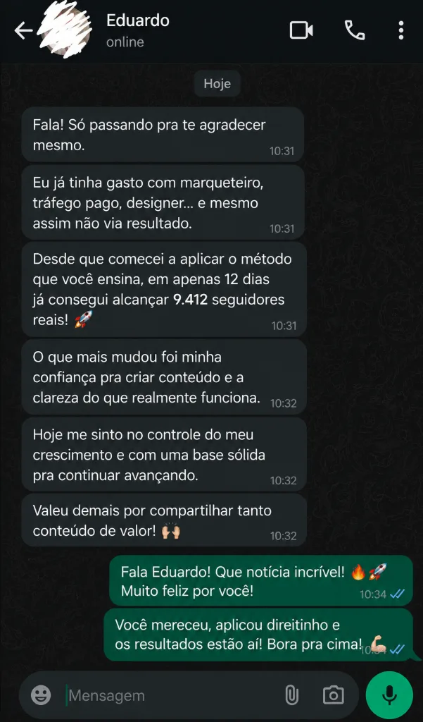 Depoimento de Eduardo